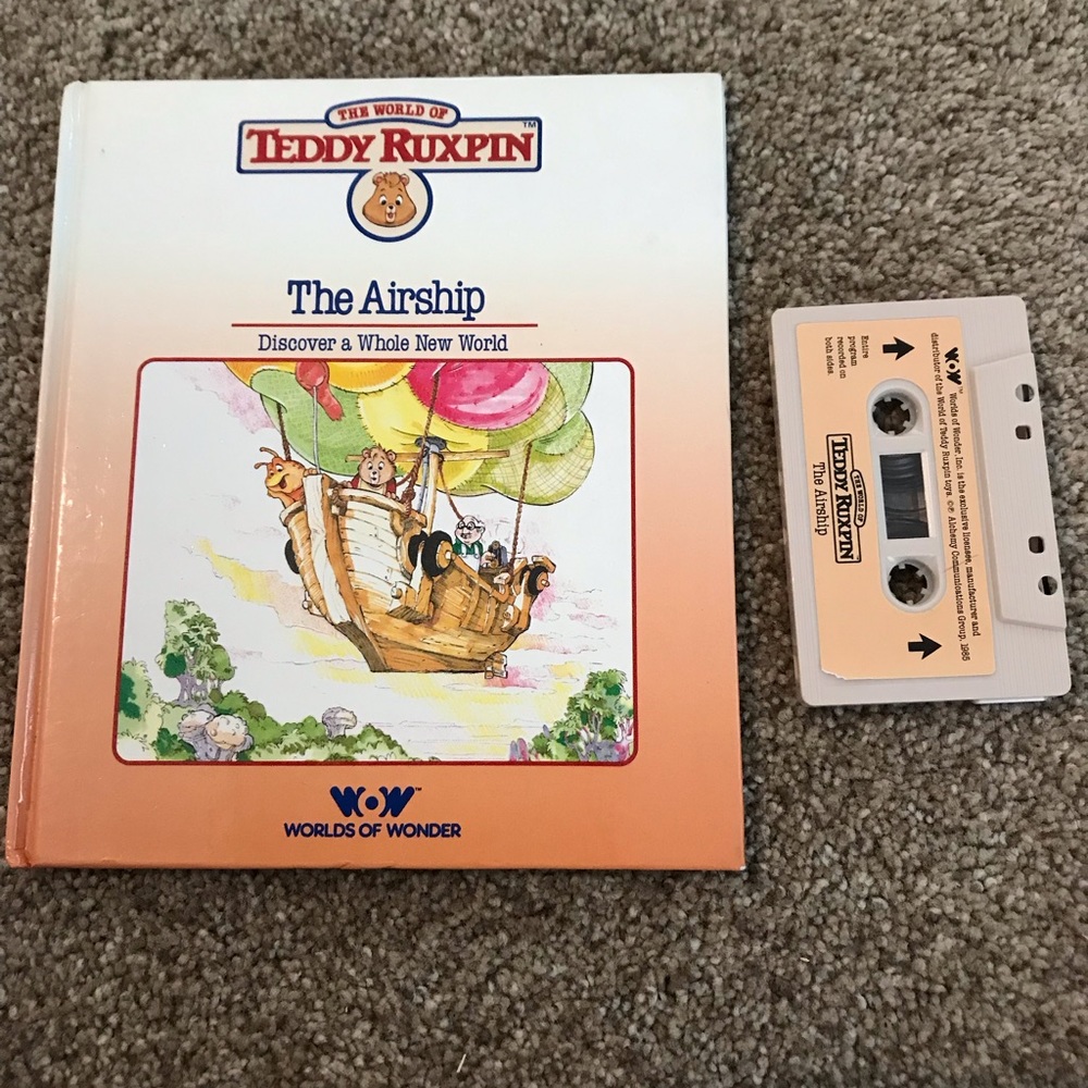 Teddy. Ruskin adventure series, book on tape, vintage, 1985.